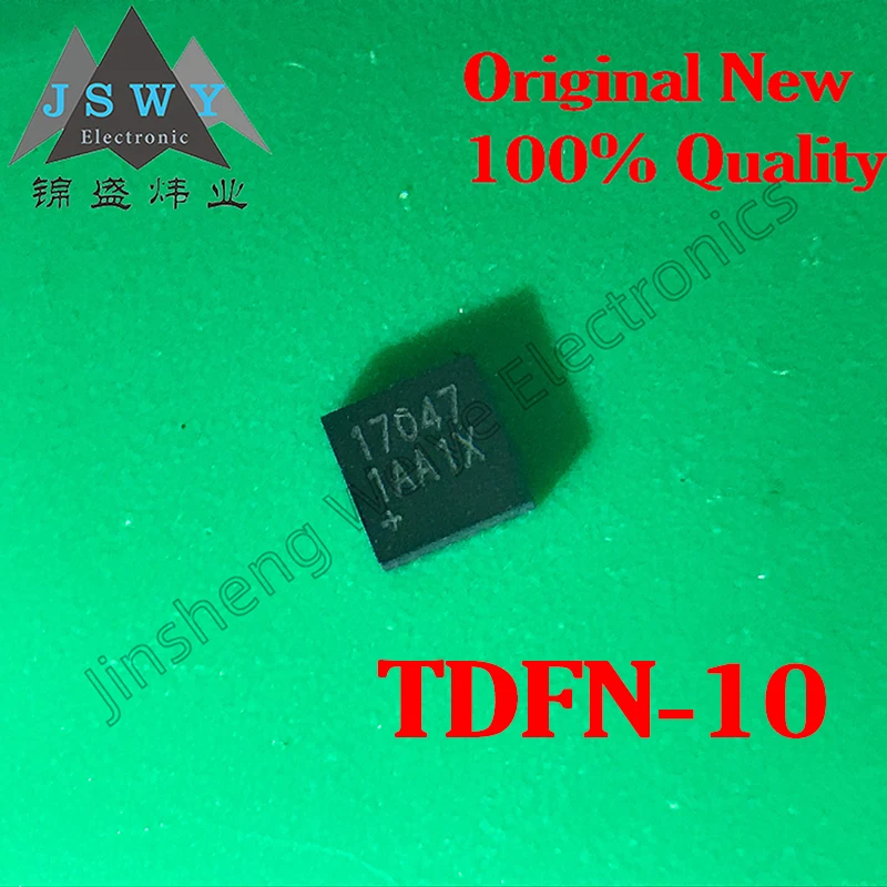 1~10PCS MAX17047G+T10 17047 MAX17048G+T10 7048 MAX17040G+T 17040 MAX17042G+T 17042 SMD TDFN8 TQFN10 chip IC 100% brand new