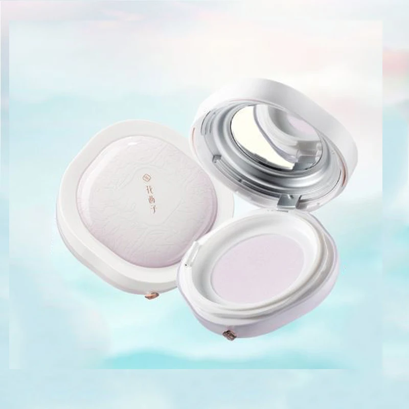 Florasis Sunscreen SPF50 Setting Powder Cloud-Soft Breathable Texture,24H Transfer-Resistant Glow,Radiant Finish in An Exquisite