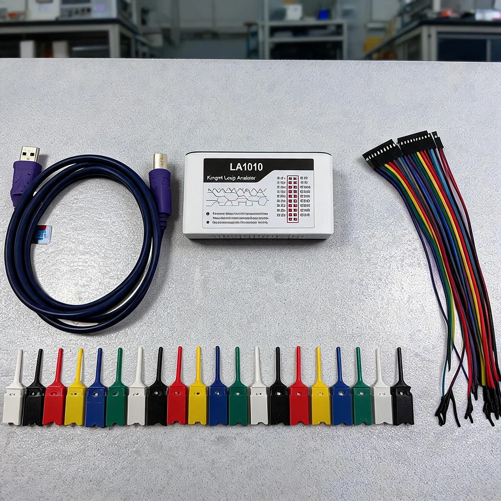 Digital Signal Tester Protocol Debugger Tool for Education for labs Adjustable Threshold Voltage Deep Sampling Depth
