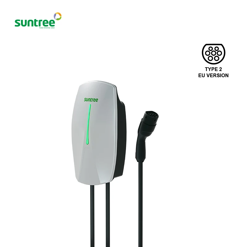 

Suntree16A/32A Ev Charger Electric Car Charging Station 7kw 11kw IP65 Competitive Price Ac Fast Electric Car Charger