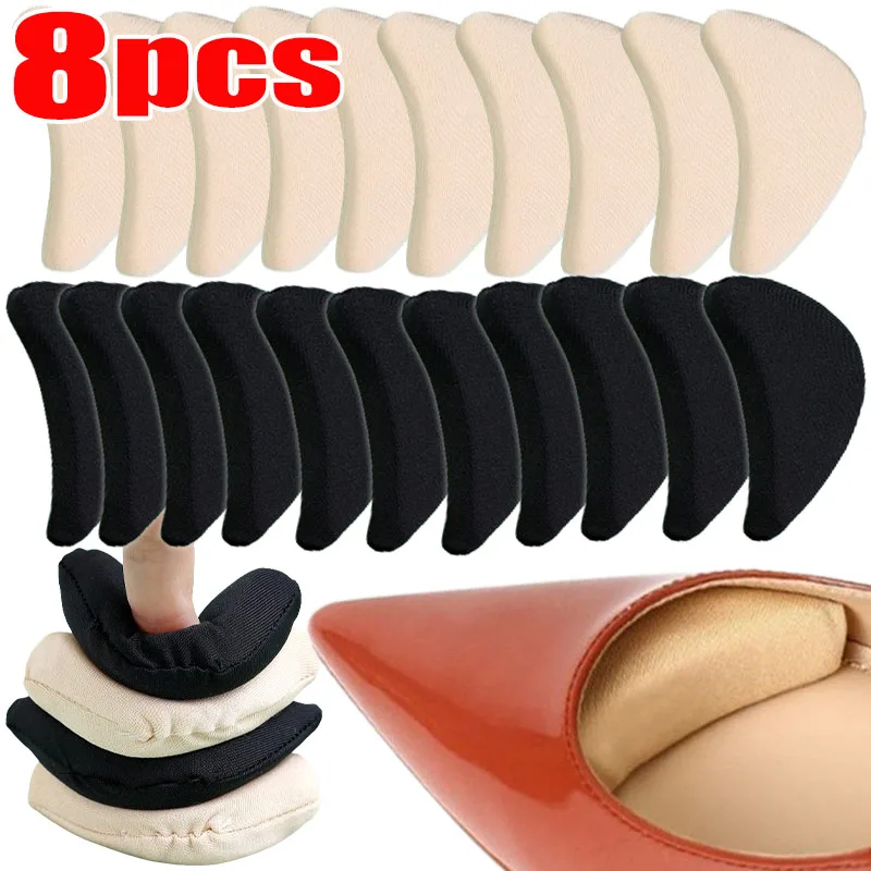 Female Sponge Forefoot Insert Pads Pain Relief High Heel Insoles Reduce Shoe Size Filler Protector Adjustment shoe Accessories