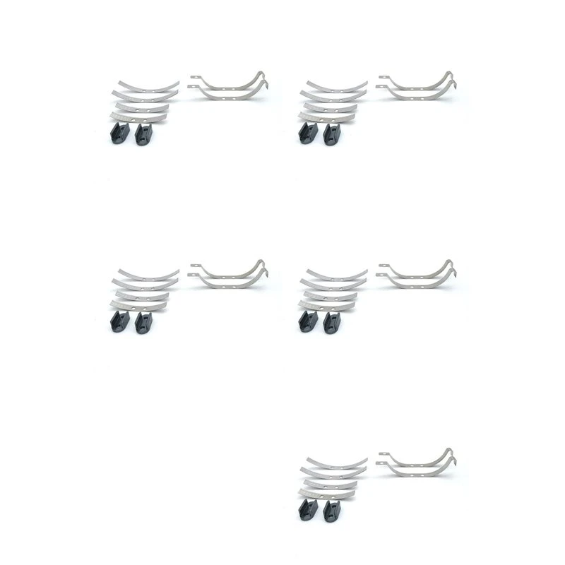 10 Pair Steel Shock Absorber Leaf Springs Suspension For WPL D12 B14 B24 B16 B36 RC Truck Car Upgrade Parts Accessories