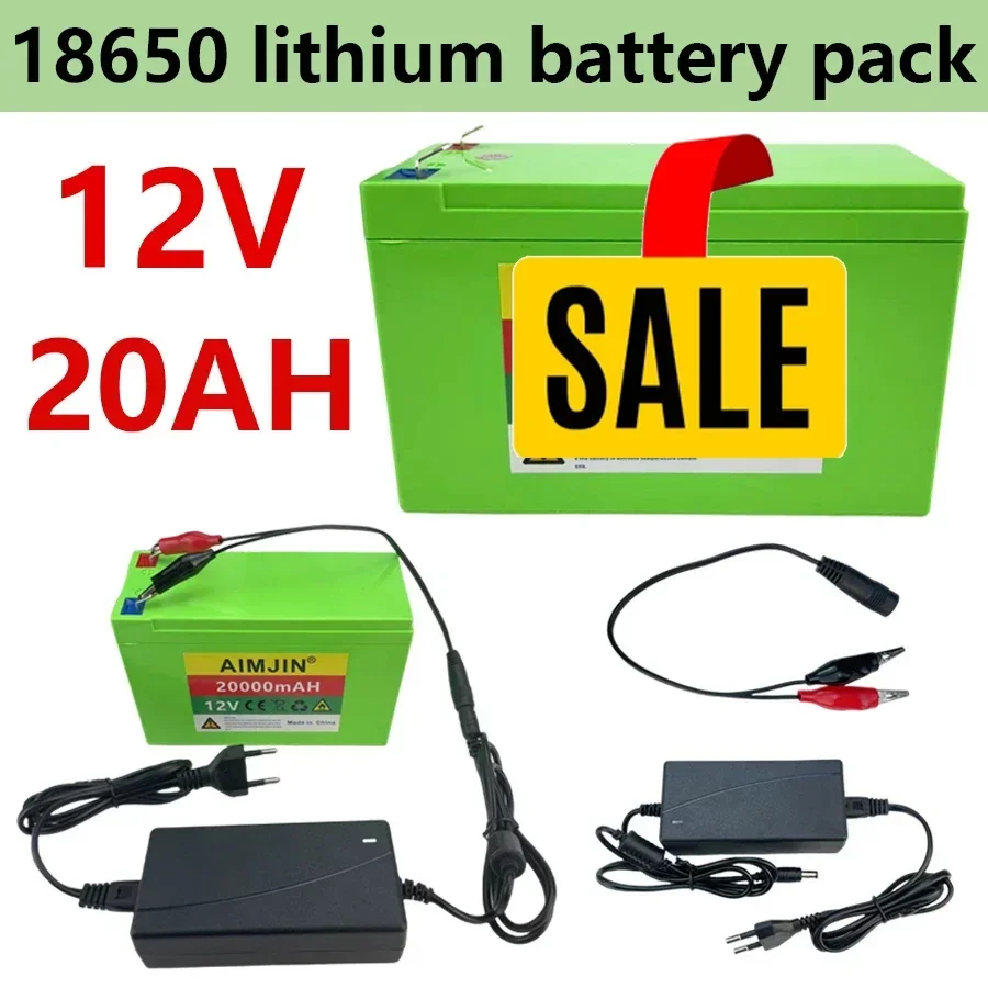 🏗️Brand New Sprayer 12V 20Ah 3S6P Volt Built-in High Current 20A BMS 18650 Lithium Battery Pack For Electric Vehicle Battery🏗️
