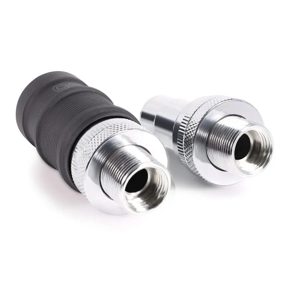 Alphacool ES Quick Release BLH1A PushIn Set IT-IT,Water Cooling With Bulkhead Fittings Valve Use In Server Workerstation System
