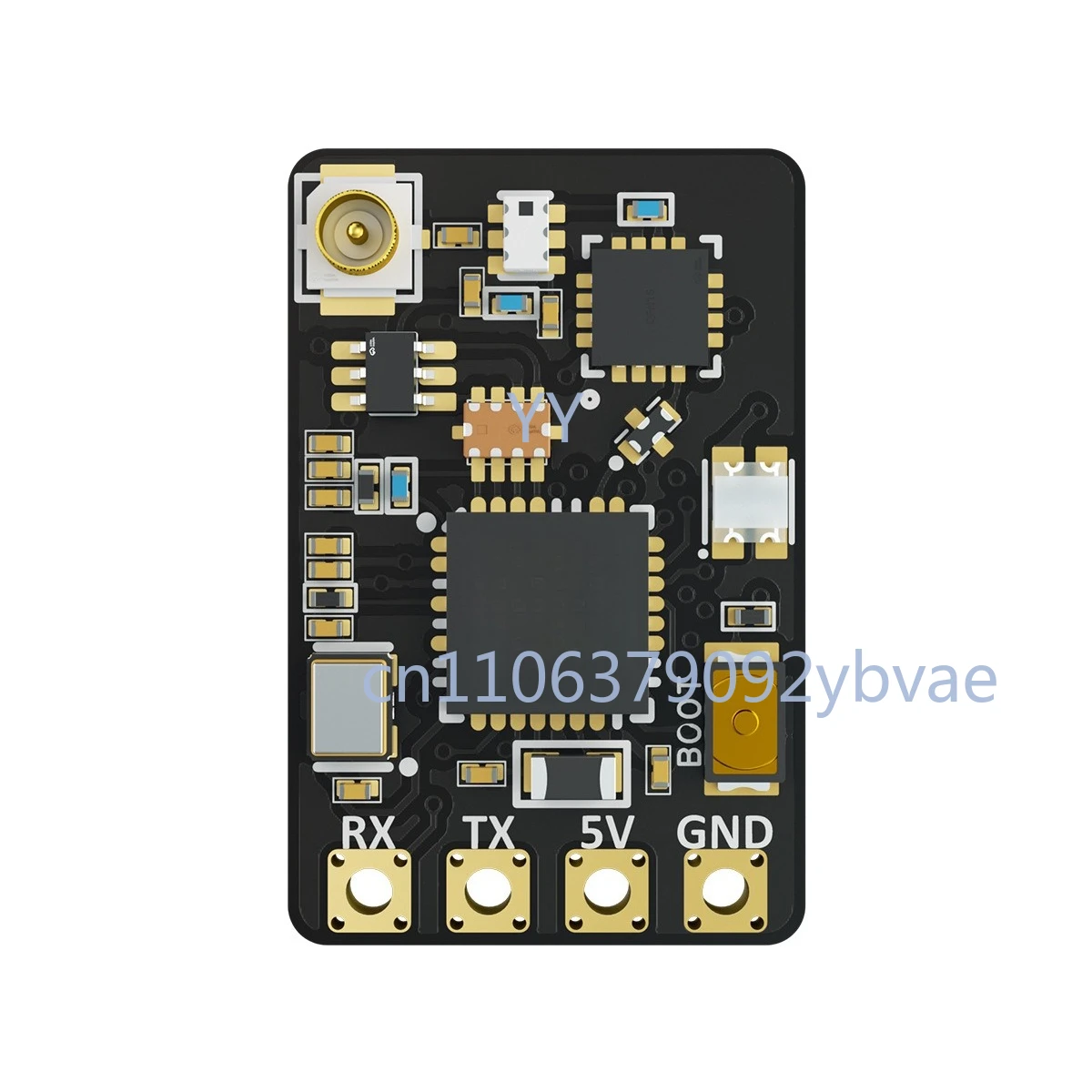 FPV Dual Band Nano Receiver 900/2400MHz 100mW Long Range Remote Receiver