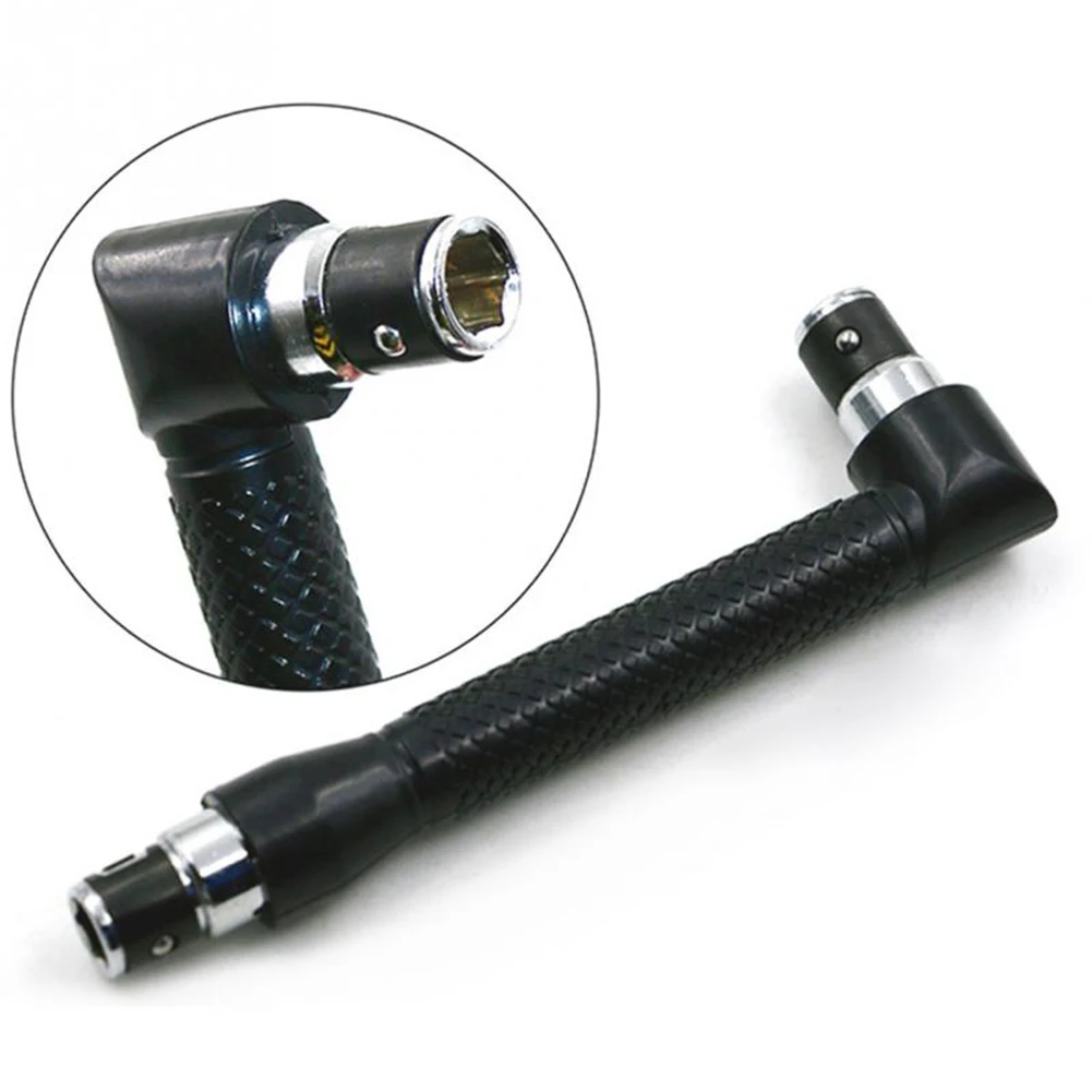 Mini chave de soquete de cabeça dupla em forma de L adequada para bits de chave de fenda de rotina Tool-AT64