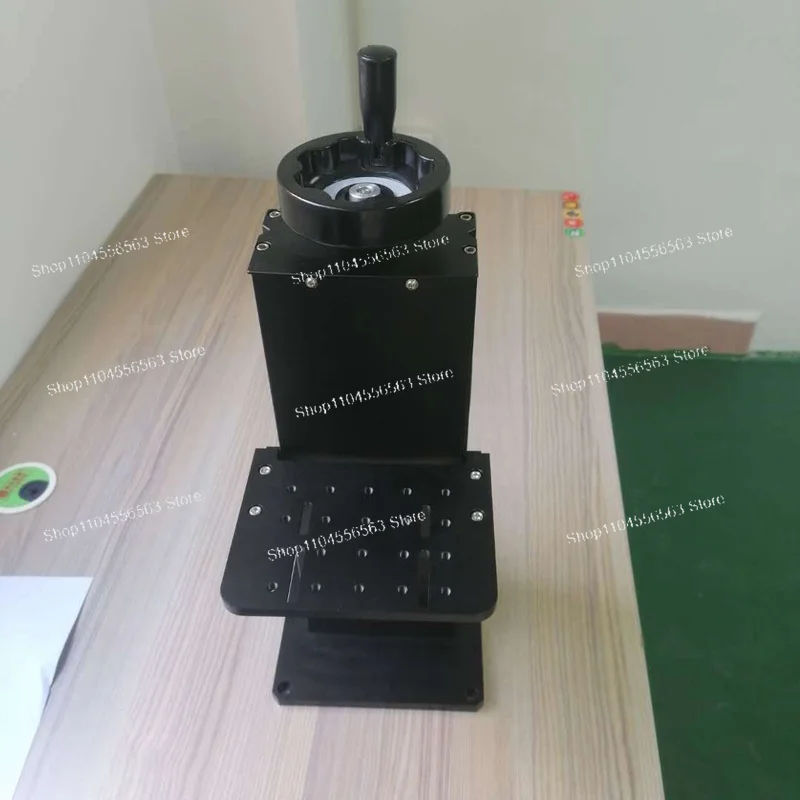 Optical Experiment Lift Platform – Aluminum Alloy T-Type Screw Manual Elevator, Z-Axis Sliding Table 200/300/500mm