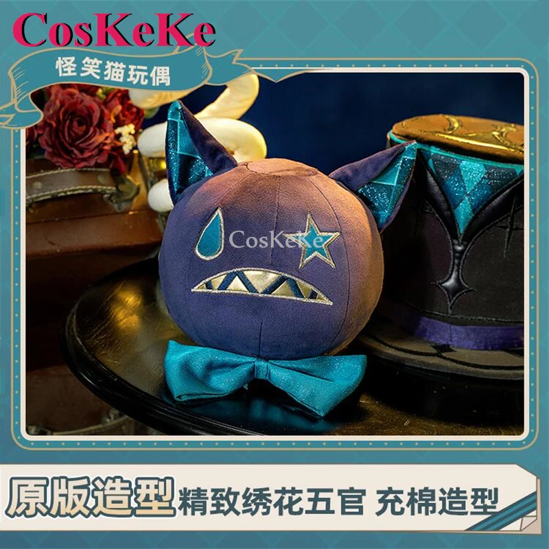 CosKeKe  Anime Game Genshin Impact Lynette Derivative Product Original Cotton Stuffing Funny Cat Dolls Lovely Stuffed Toys New