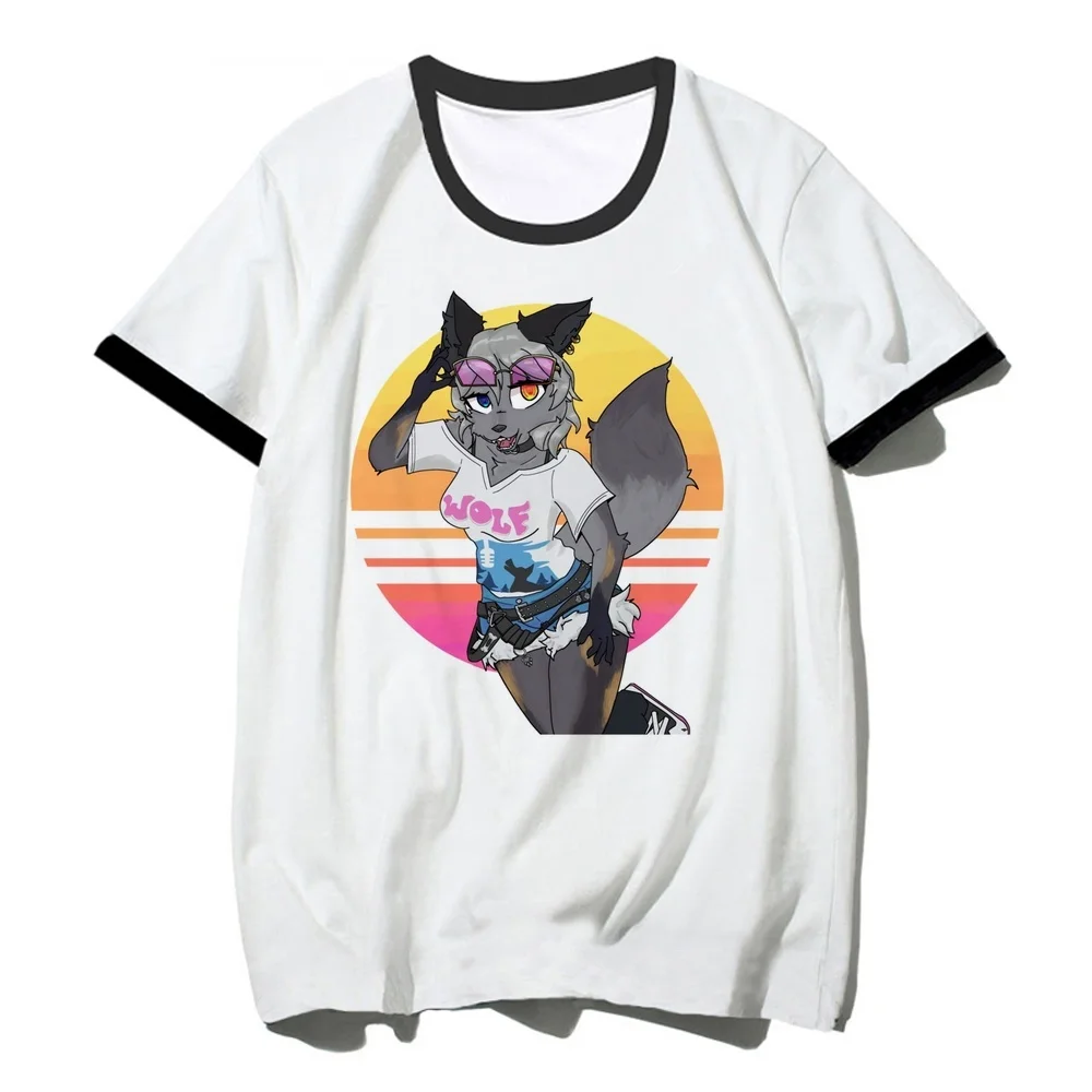 Furry t shirt shoujo kawaii cute anime cheap jojifuku t-shirt Retro gothic japan japanese aesthetic