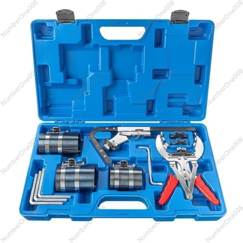 Ring Expander Compressor Tool Set New Piston Ring Service Tool Set Auto Engine Motor Cleaning Piston