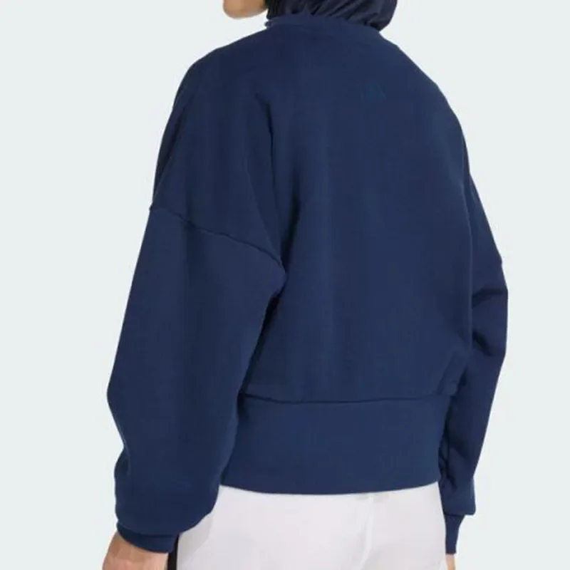 Adidas Striped Border Hooded Casual Long-sleeved Thick-fabric Pullover Sweater JV8406 - 1 PCS