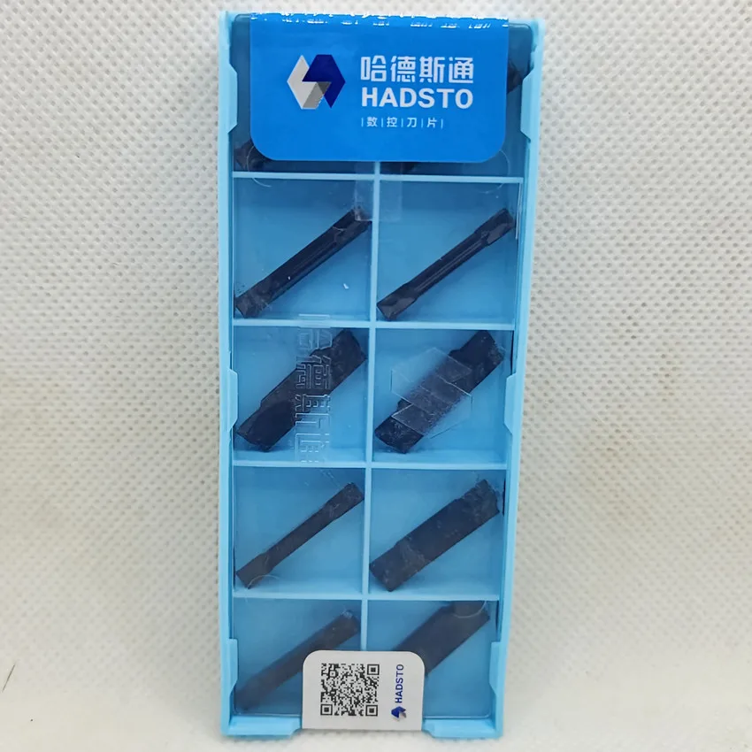 MGMN300-G HS6115/MGMN300-M HS6115 MGMN300 3.0mm HADSTO CNC carbide inserts cut off Slotting inserts For cast iron 10pcs/box