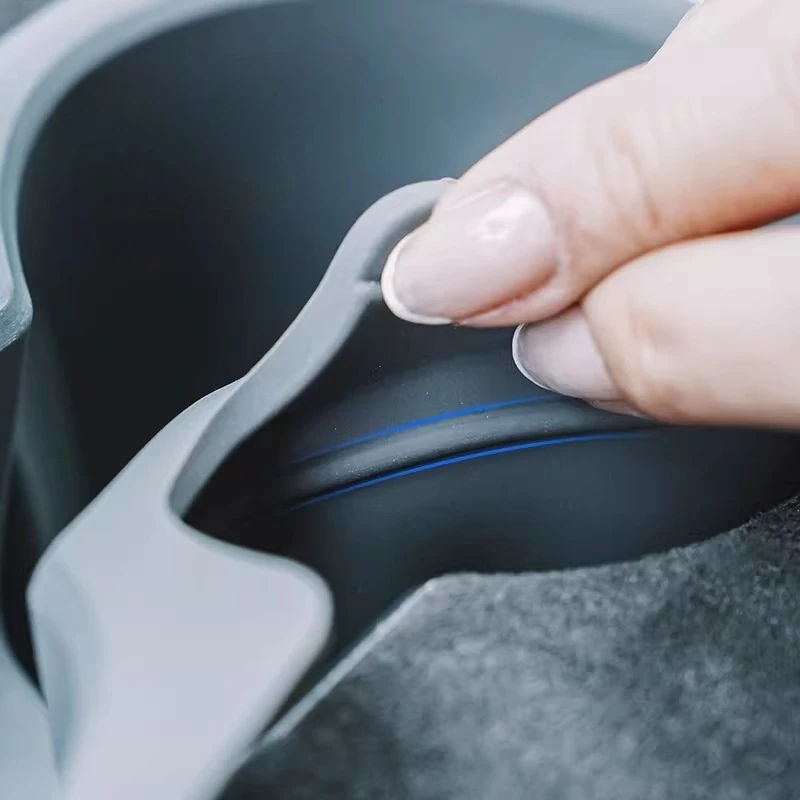 For Tesla Model 3/Y 2019-2024 Central Control Water Cup Limiter Storage Silicone Jacket Coaster Modification Accessories