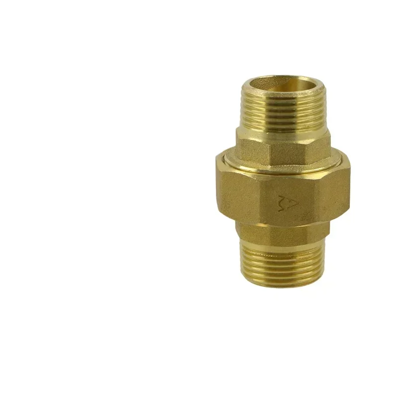 Thickened Brass Double Outer Wire Water Pipe Direct To Wire Outer Straight National Standard Multi Specification