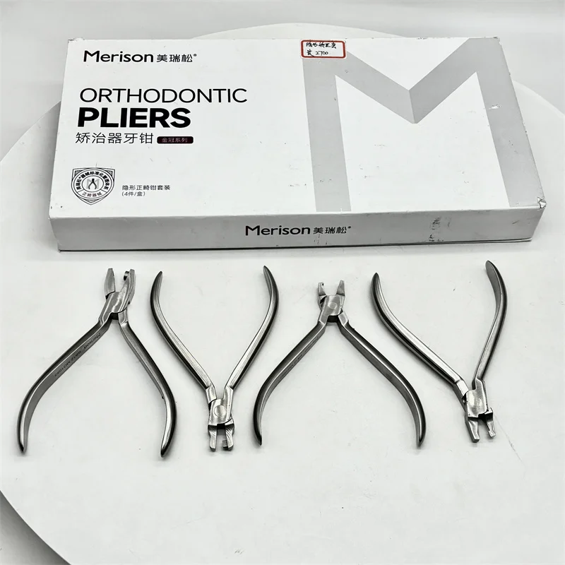 Ensemble de pinces orthodontiques invisibles Merison, instruments pour transparents 11% ers, type I, MO1000, haute qualité