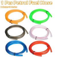 1 Pc 1m Petrol Fuel Line Hose Gas Oil Pipe High Temperature Resistant Rubber Soft Tube Motorcycle Accessories