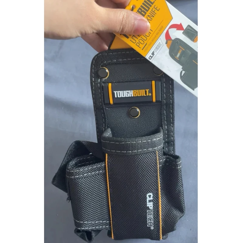 TOUGHBUILT TB-CT-30X ユーティリティナイフポーチ 特殊工具ナイフ ユニバーサルバッグ 耐久性のあるナイフポケット 3 ポケット
