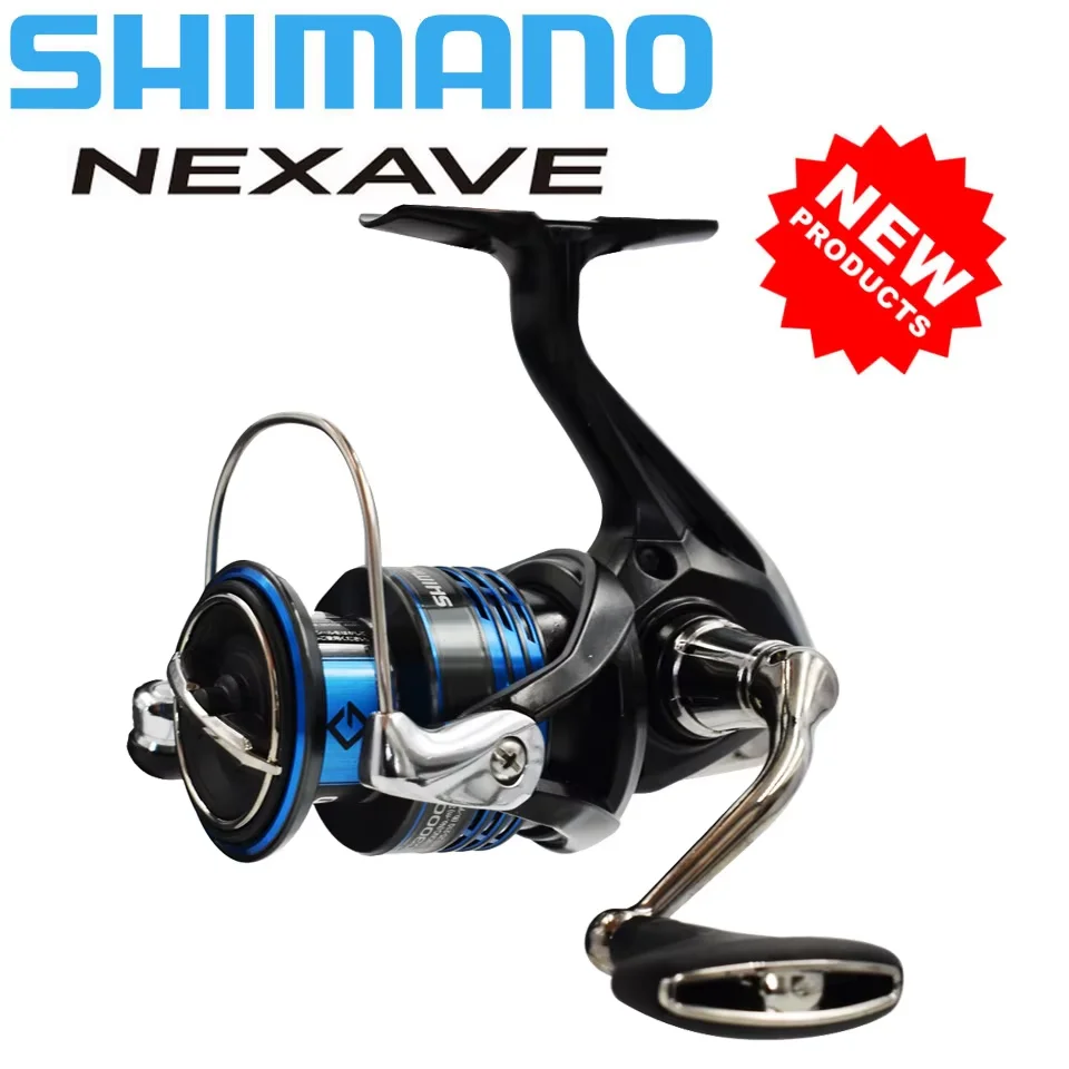 NEW SHIMANO NEXAVE Fishing Reel 5.0:1/5.2:1/5.8:1/6.2:1 3+1BB 1000-C5000HG Spinning Fishing Reel AR-C Spool Seawater/Freshwater