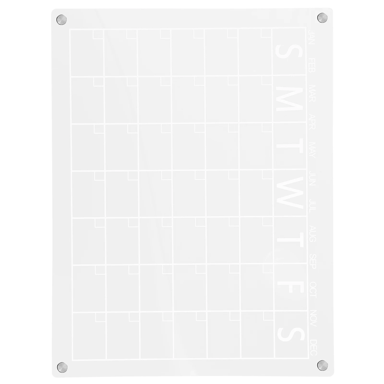 Акриловая доска-еженедельник, магнитное напоминание для заметок на холодильник, сухое стирание, письмо, список расписания на кухне, наклейка для доски