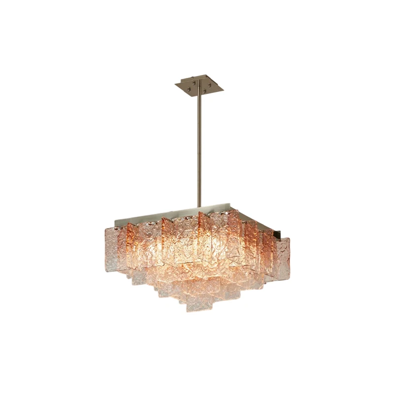 My Memory Glass Collection Dimmable LED 2026 Chandelier Hanging Lamp Lustre Suspension Luminaire Lampen For Dinning Room