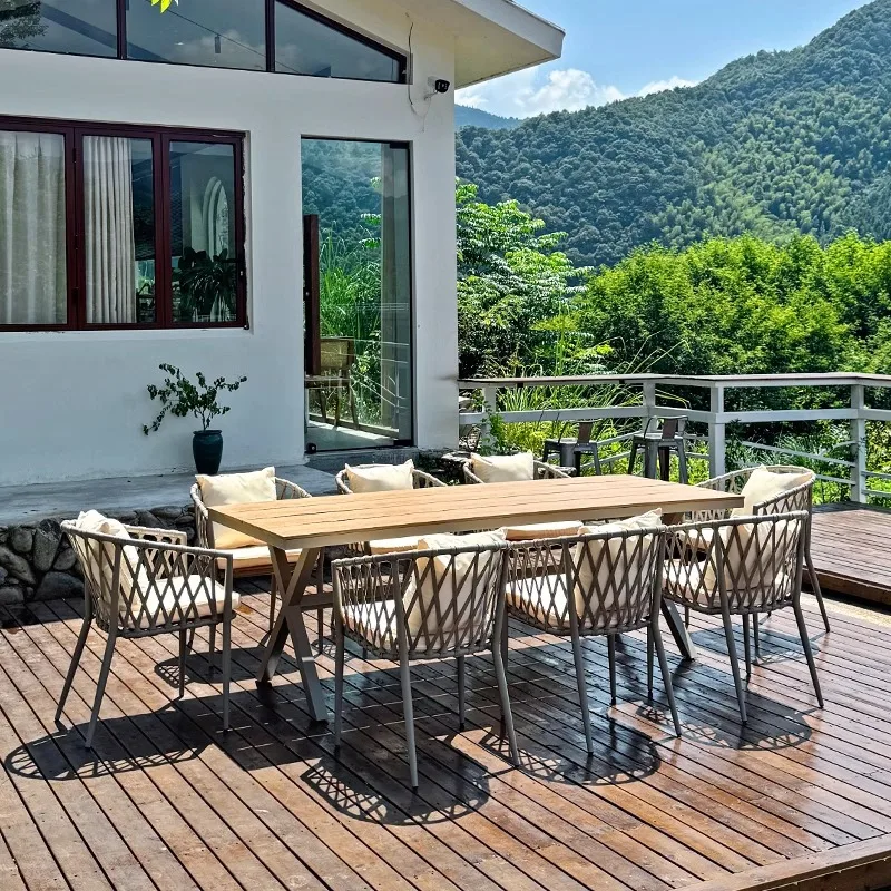 Waterproof Retro Garden Furniture Sets Modern Metal Italian Designer Garden Furniture Sets Portable Meble Ogrodowe furniture