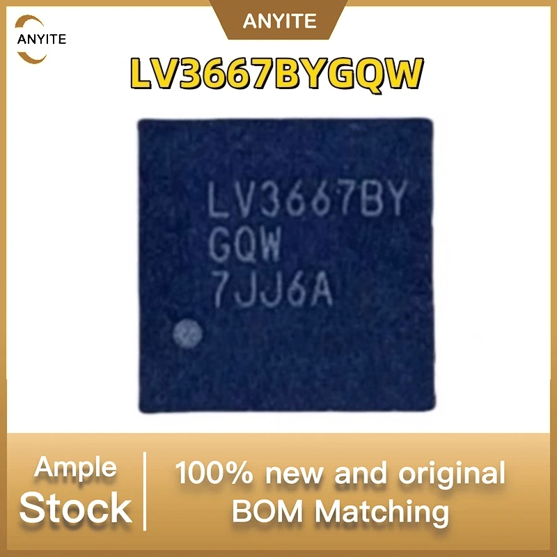 2PCS-5PCS/LoT   LV3667   LV3667BYGQW   LV3667BYG QFN-52