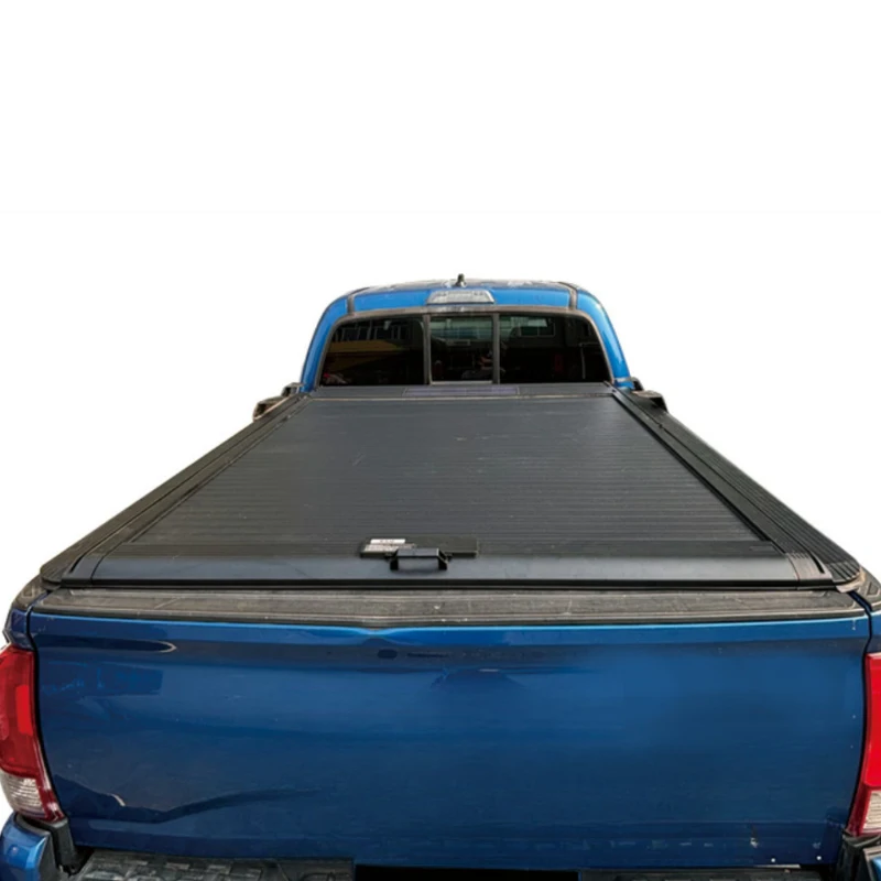 High Quality Waterproof Hard Retractable Electric Roll Up Roller Shutter Tonneau Cover Offroad Fit Tacoma Pickup Truck Accessori