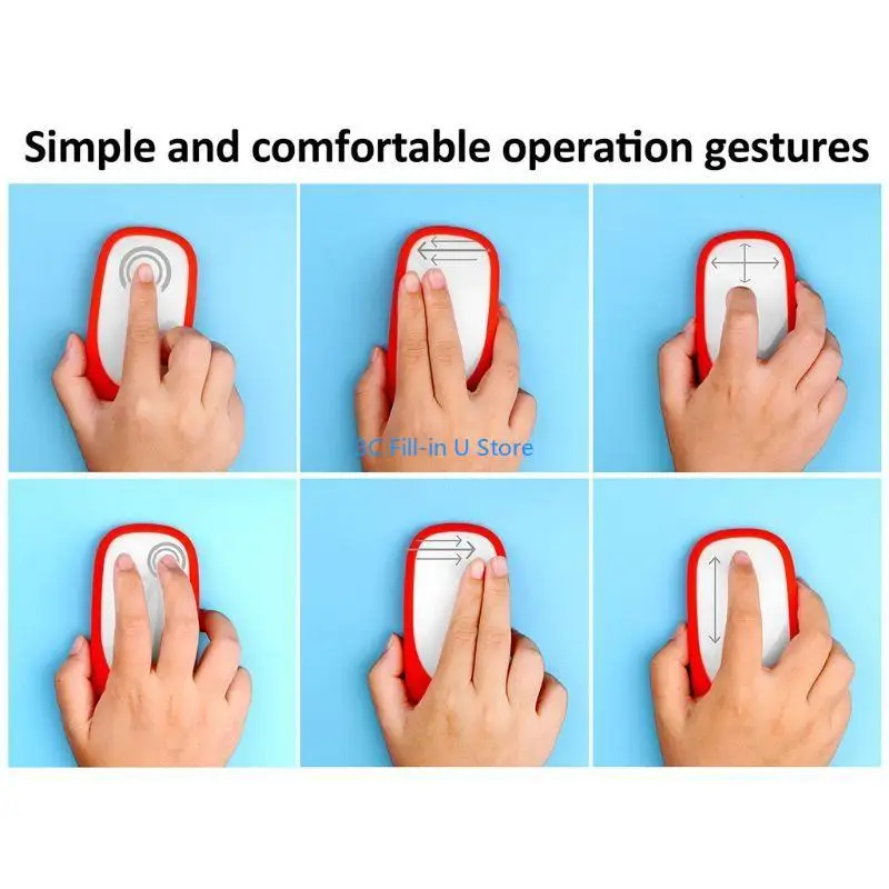 G8TA واقي لماوس أبل لحافظة ماجيك ماوس جيل لاسلكي من السيليكون واقي لقشرة مضادة للسقوط ومضادة للخدش #3