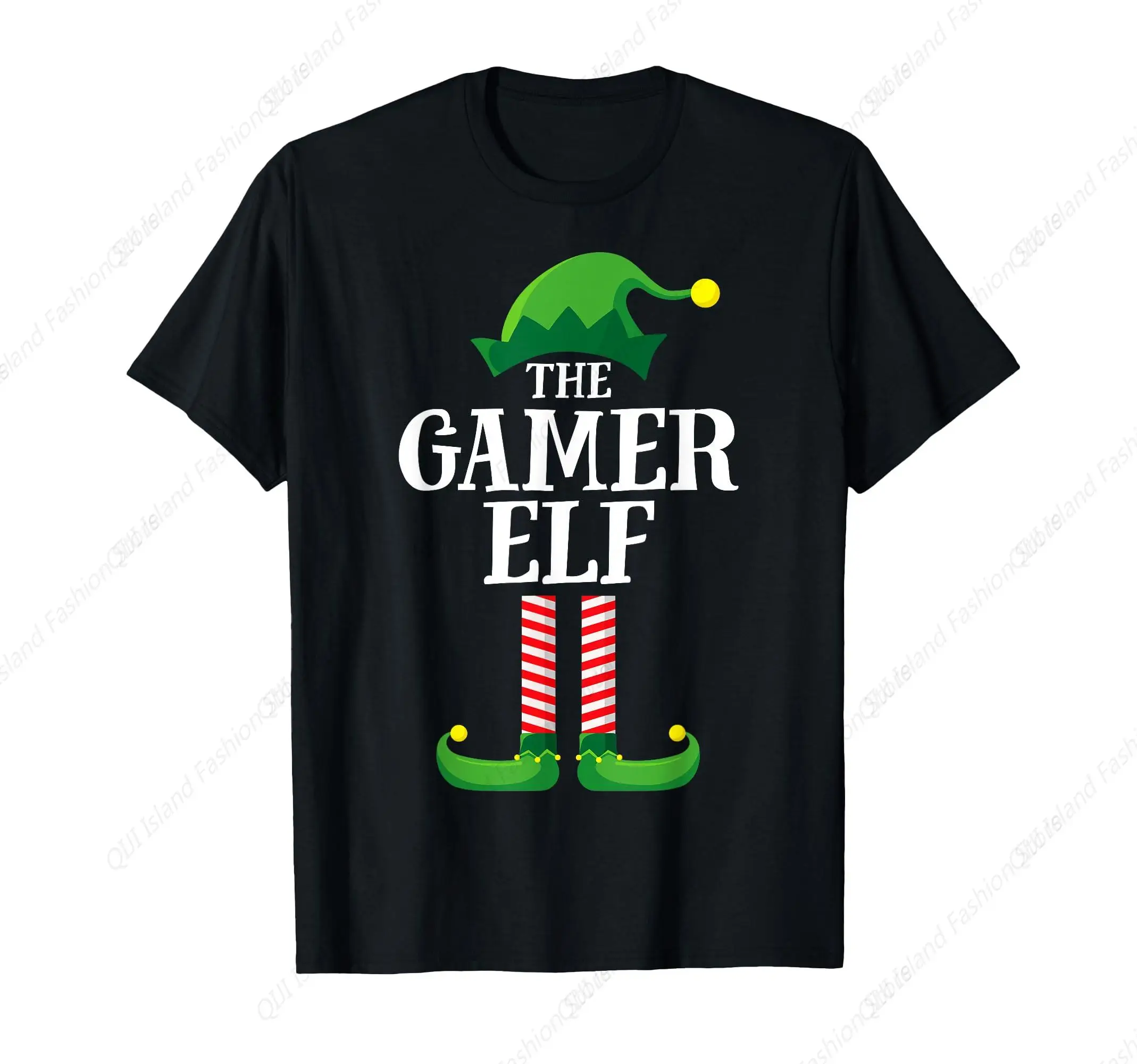 

Одинаковые пижамы для семейной группы Gamer Elf для рождественской вечеринки
