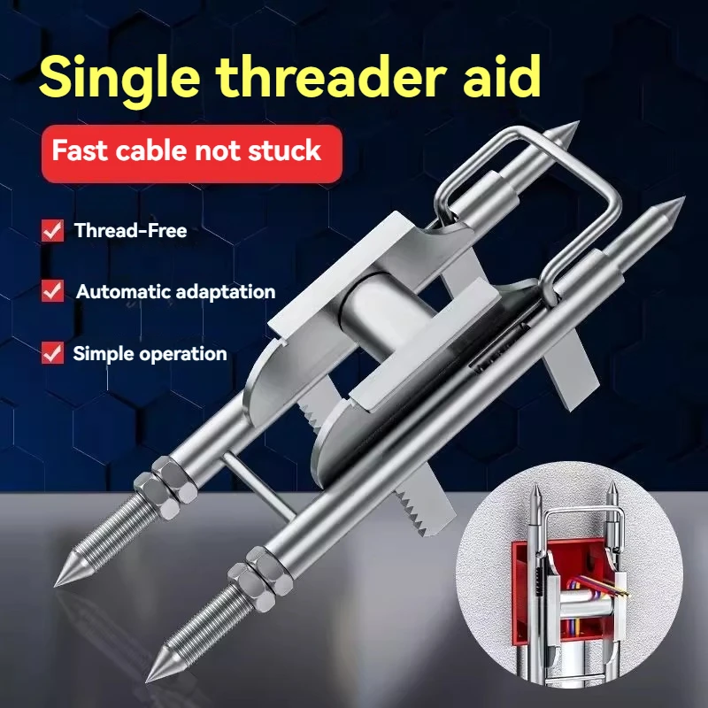 

Threading Rack Threading Artifact Electrician Threading Device Automatic Auxiliary