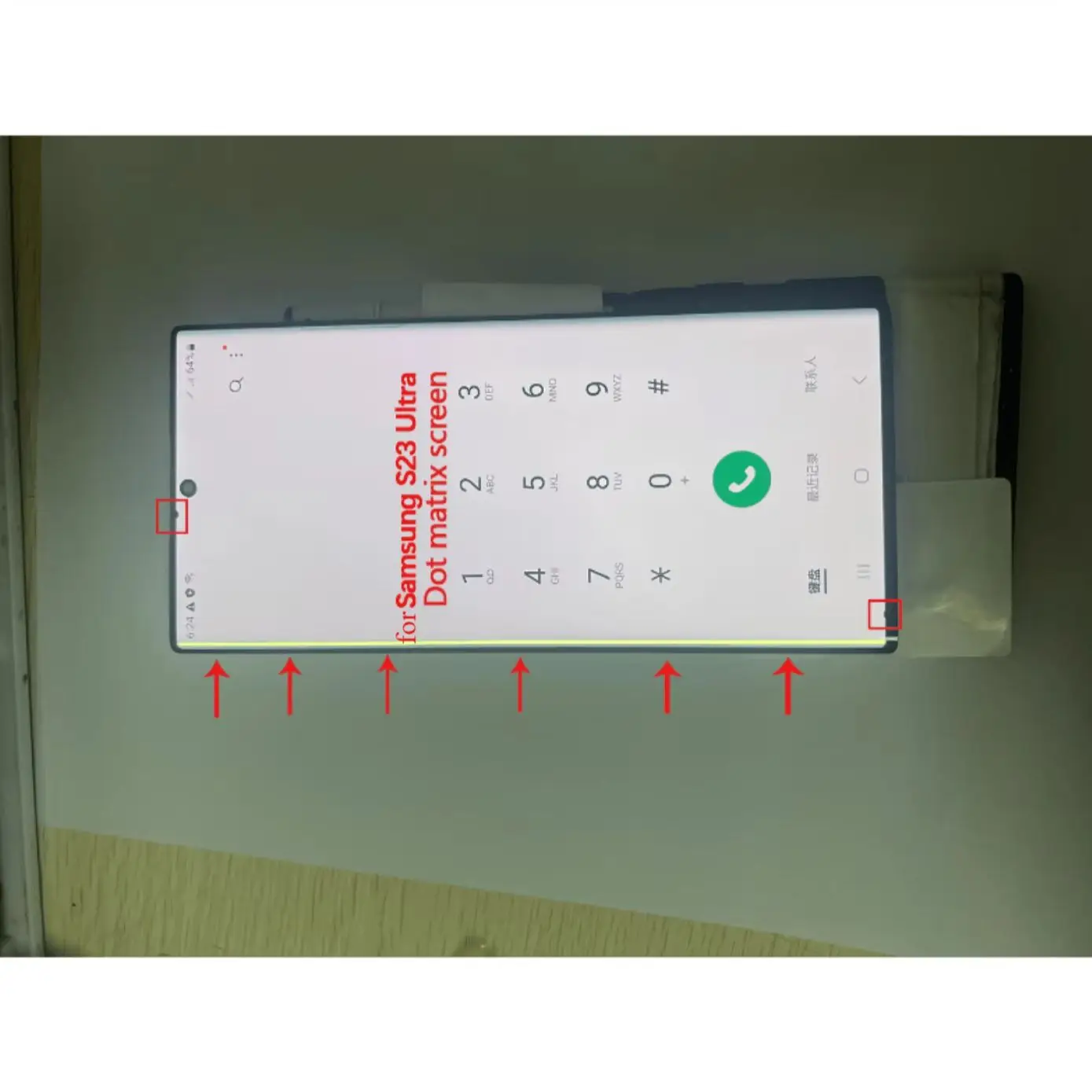 Super Defect For Samsung Galaxy S23 Ultra LCD S918 S918B/DS S918U S918F LCD Display black spots Digital Touch Screen Assembly