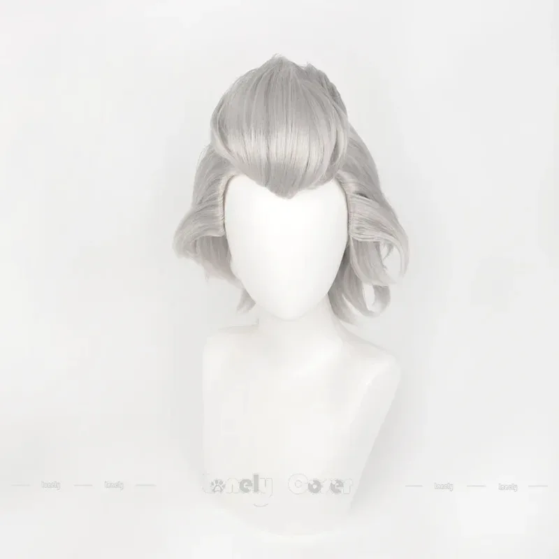 أنيمي الدكتور ستون دكتور زينو شعر مستعار تأثيري أبيض رمادي فضي شعر مستعار كبير بومبادور تصفيفة الشعر الرجال والنساء هيوستن شعر مستعار