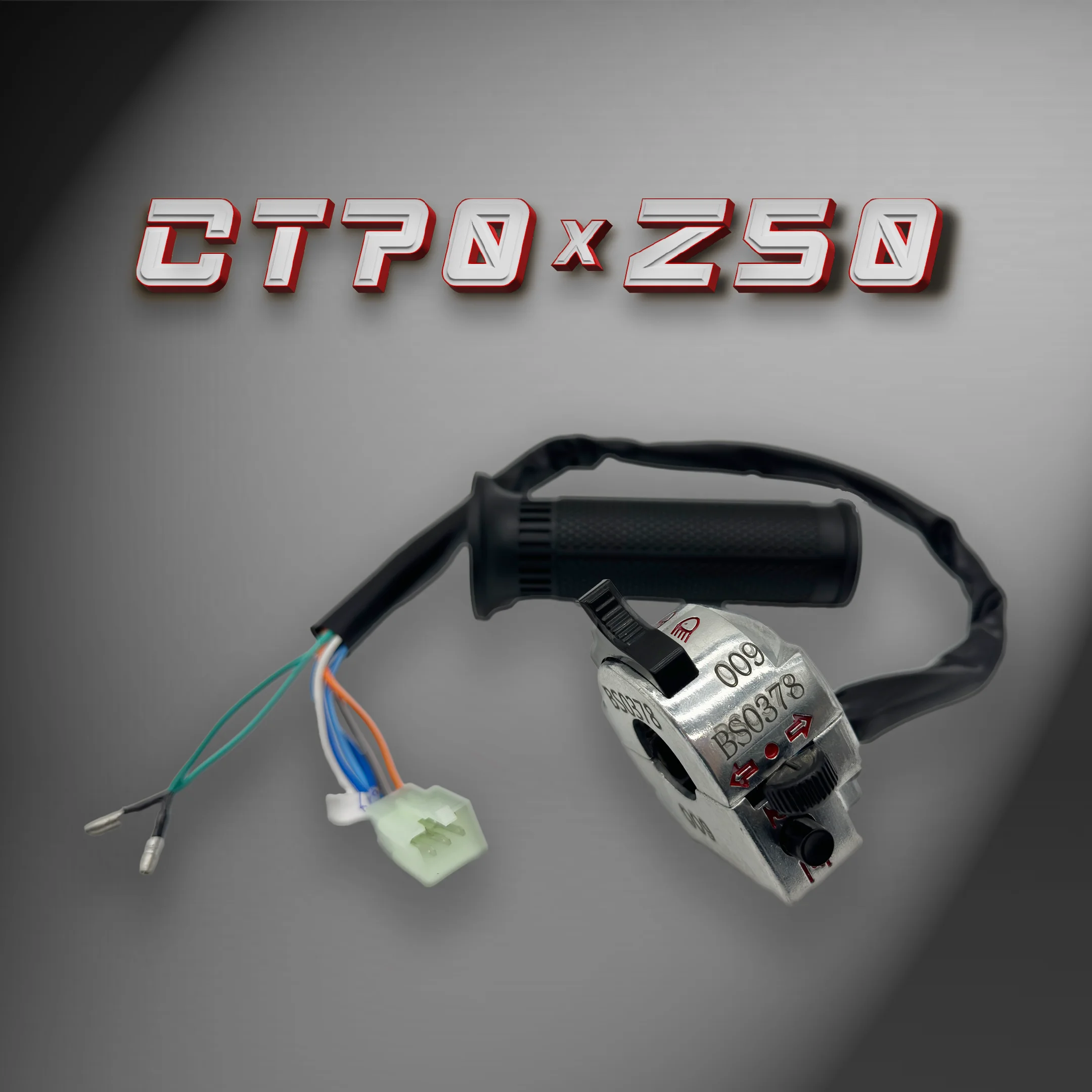 CT70 Z50 Left Handlebar Switch Wire Harness Set Motorcycle Hand Grip Switch Set for DAX CT70 1969-1980 Monkey Z50 1967- 1979