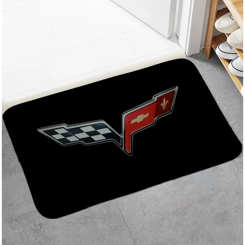 Living Room Mat Corvette Floor Mats Entrance Doormat Choice Carpet Rugs Home Foot Kitchen Door Bathroom Bath Non-slip Main Entry