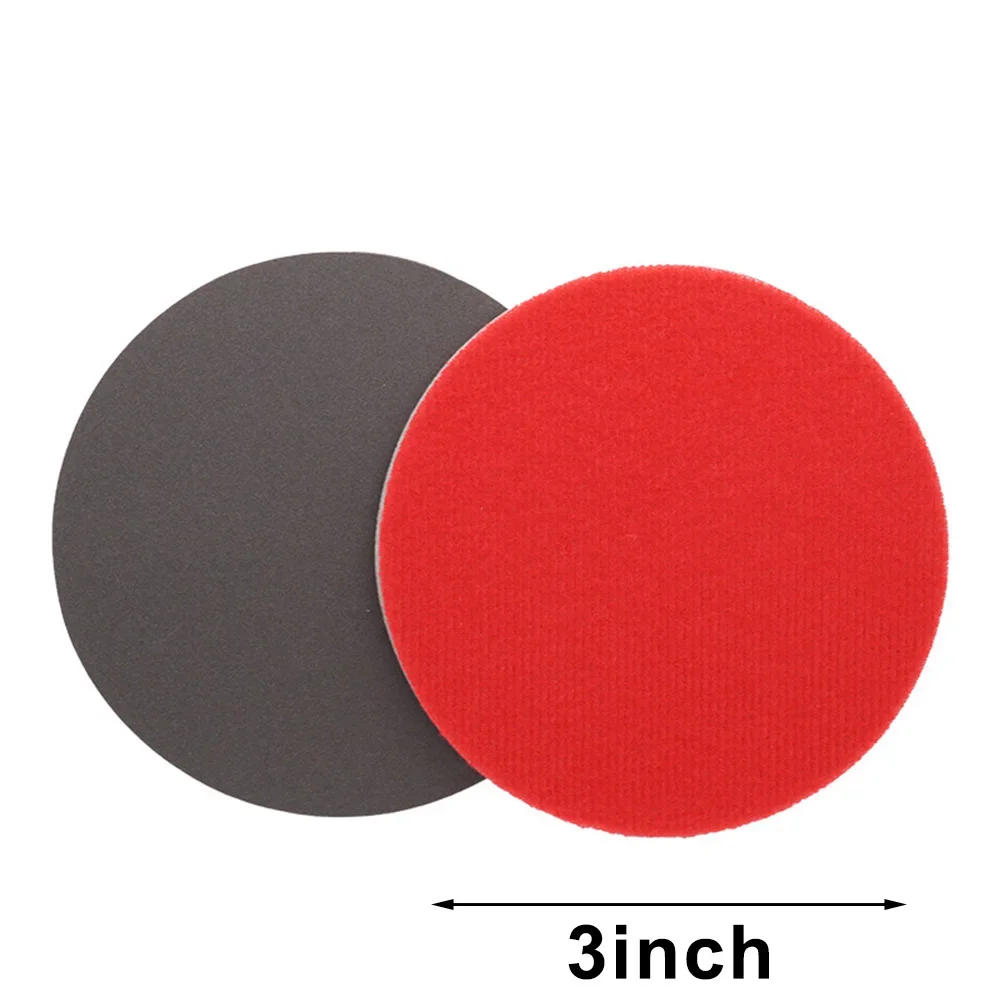 48-Piece 75mm Sandpaper Sponge Set: 1500 Grit For Wood Drywall Metal Paint Car Dry Wet Sponge Sandpaper Disc Flocking