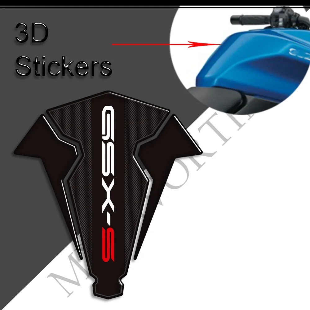 

For Suzuki GSX-S1000GT GSXS1000GT GT S1000 Adventure Motorcycle Fuel Kit Fuel Tank Grip Kneepad Protective Stickers