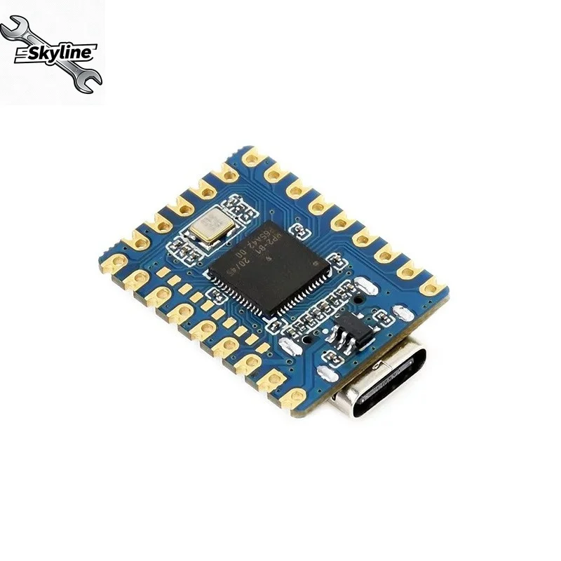 Dual Core Microcontroller Development Board Parts RP2040 Chip Compact Mini Size For Embedded Programming DIY Projects
