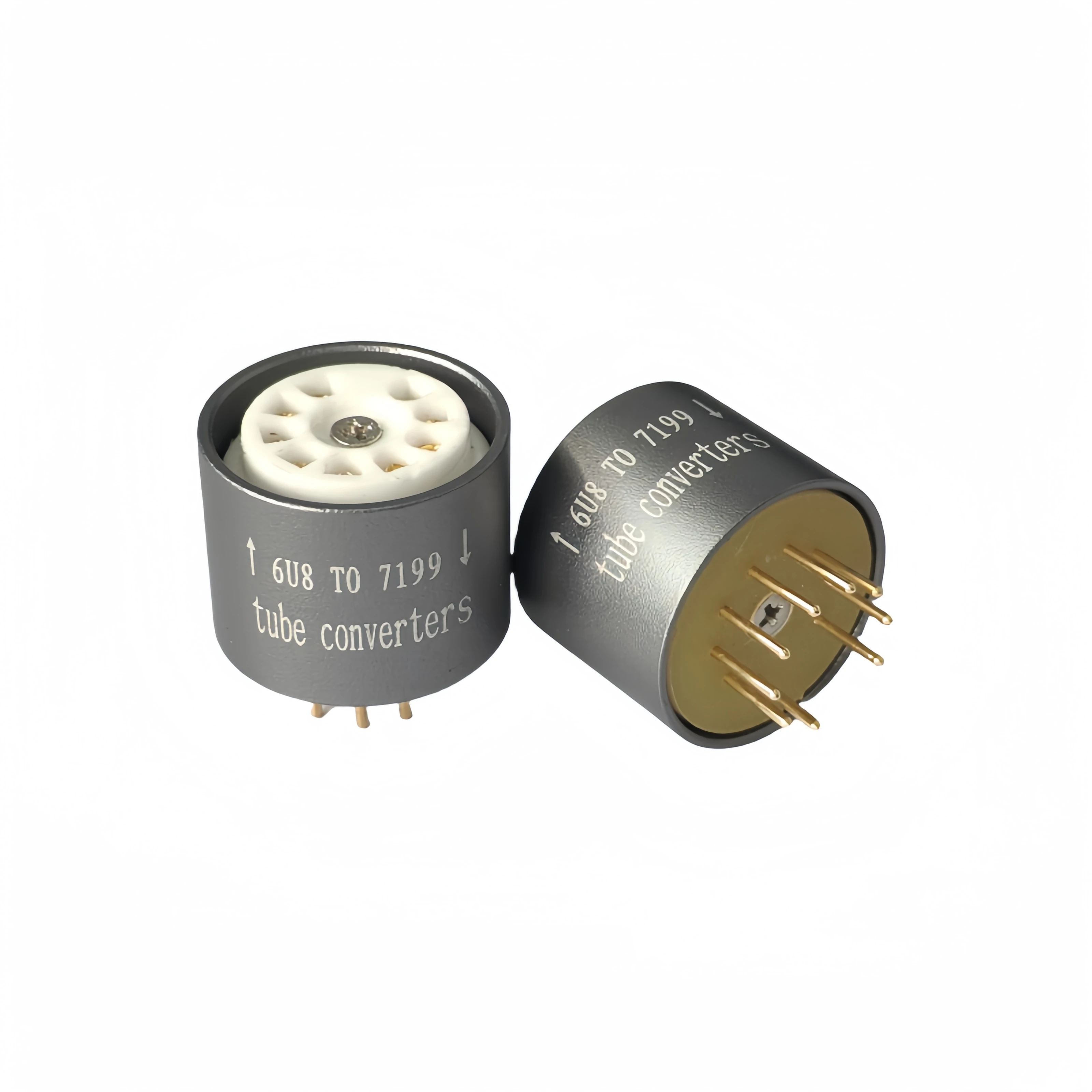 9-polige Röhre DIY Audio Vakuum röhre Adapter Steckdose Konverter elektronische Röhre Umbaus itz – Detail 4