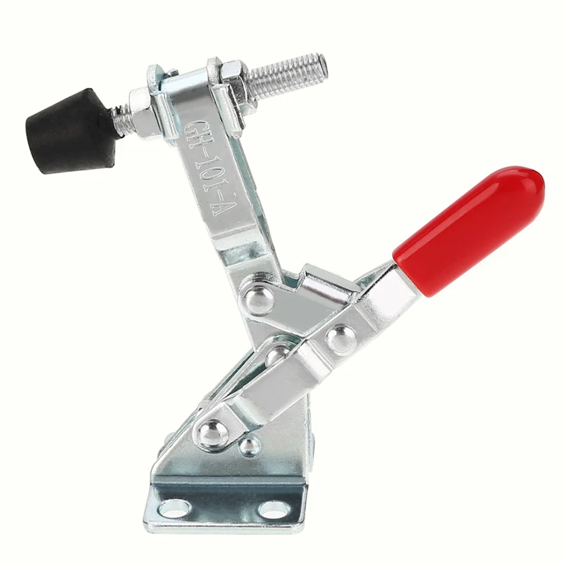 GH-101-A Toggle Clamp 50kg Quick Release Horizontal Clamps Locking Lever Fastener Hand Tool Woodworking Clip