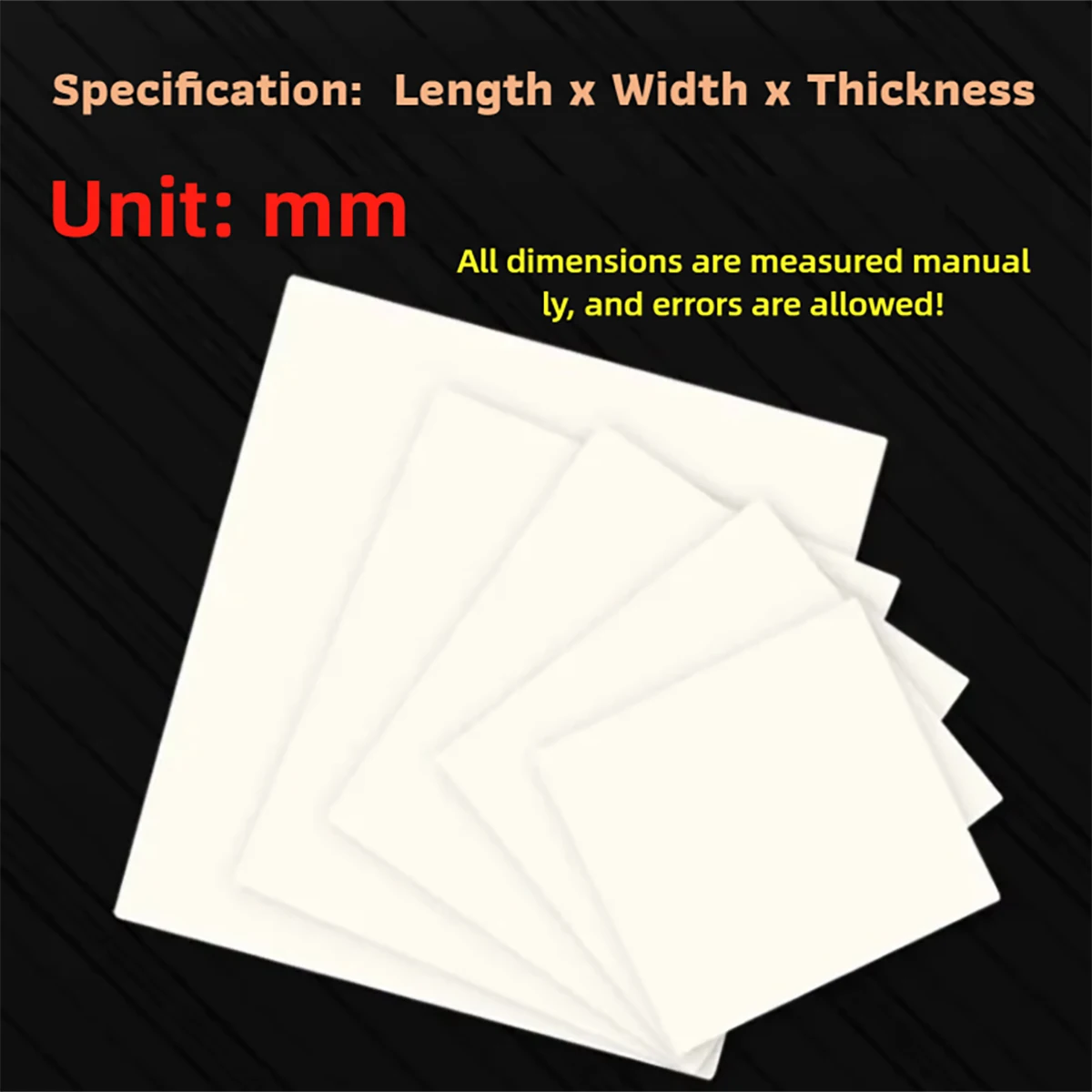 99% Alumina Ceramic Substrate Sheet High Insulation Heat Resistant Wafer for Electronic Industrial