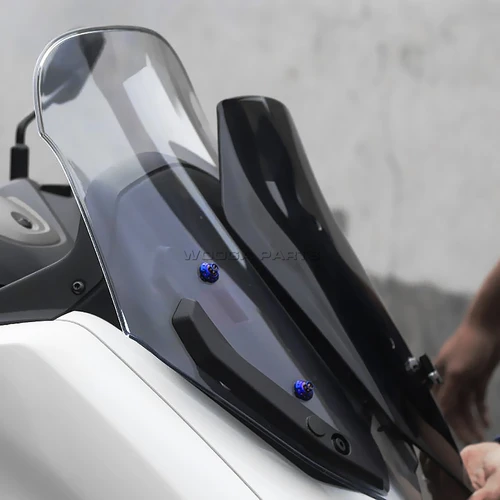 Imagen 2 del producto #   Parabrisas alto para Yamaha Nmax155 Nmax125 2020-2023 Nmax V2 versión 2 Deflector de viento parabrisas de turismo n-max