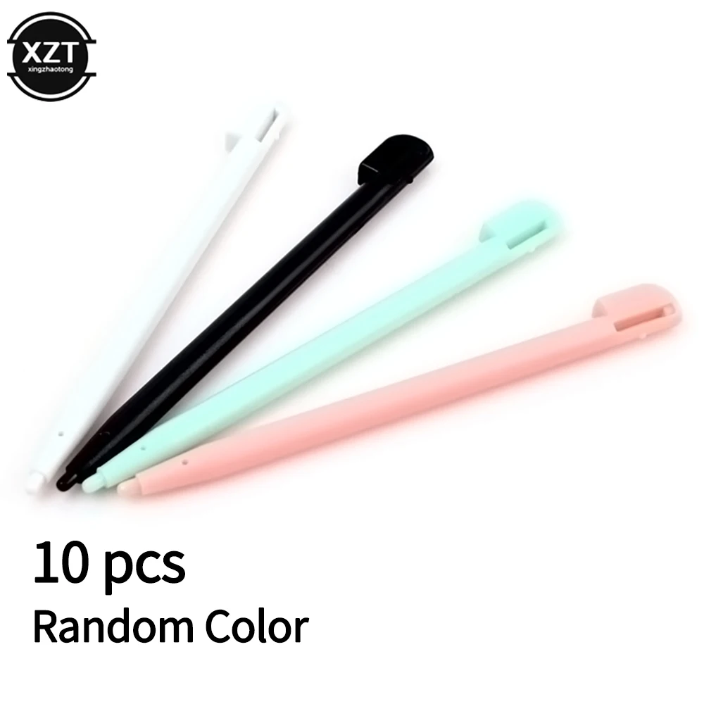 10pcs Plastic Color Touch NDS Stylus Pen for Nintendo DS Lite DSL NDSL Game Video Stylus Pen Game Accessories Random Color