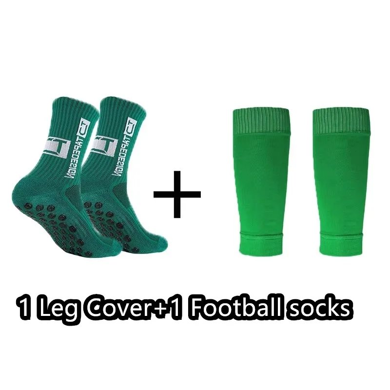 Kaus Kaki Olahraga Anti Selip Kombinasi 1Set Baru 2025 Kaus Kaki Sepak Bola Pria Wanita, dan Kaus Kaki Pelindung Kaki untuk Pria