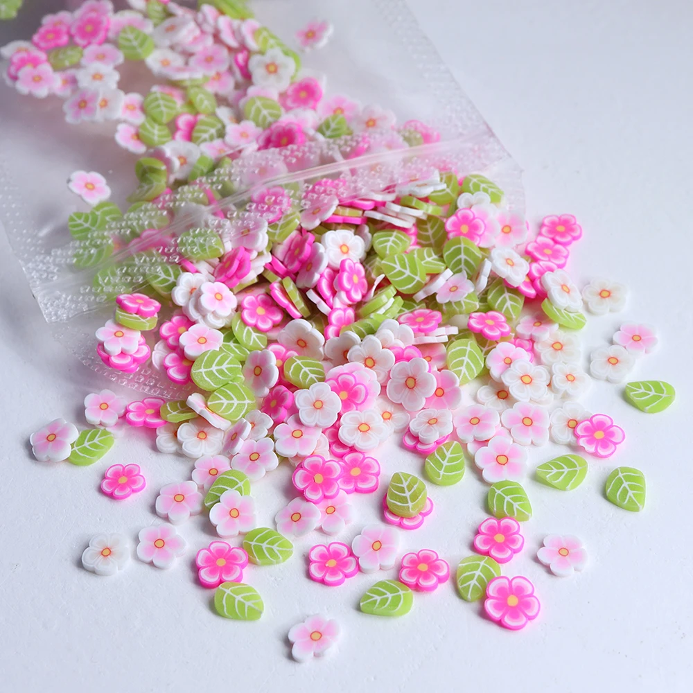 10g Pink Flowers Polymer Clay  - Resin Art Liquid review and price