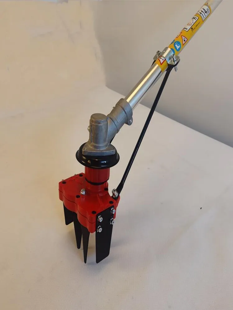 Multi-Functional Rake Head for Brush Cutter, 2.0KG, Amphibious Blade, 360° Weed Removal, for Orchard, Vegetable