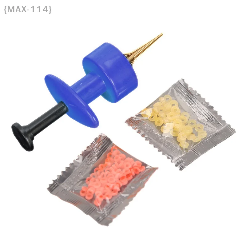 {MAX-114} 1개 전문가용 휴대용 경량 낚시 미끼 클립 - 지렁이 및 혈웅 미끼에 이상적