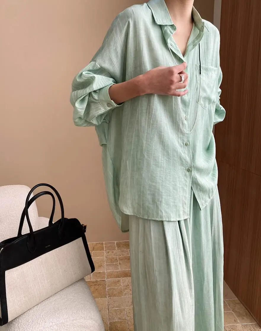 SuperAen O Neck Printing Long Sleeve Tshirt Long Skirt Women Two Pieces Set