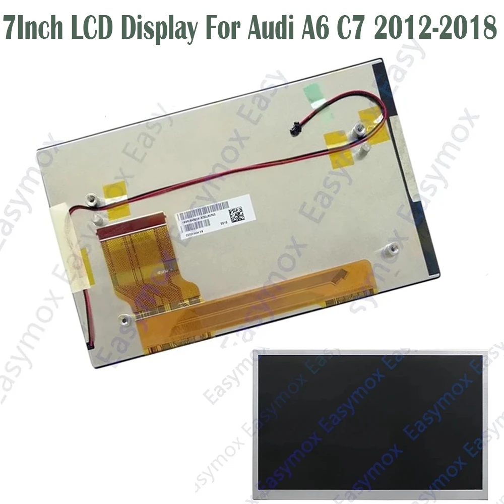 7Inch LCD Display Screen For Audi A6 C7 2012-2018 Instrument Cluster Cockpit Dashboard 4G8-920-983-E Car Parts