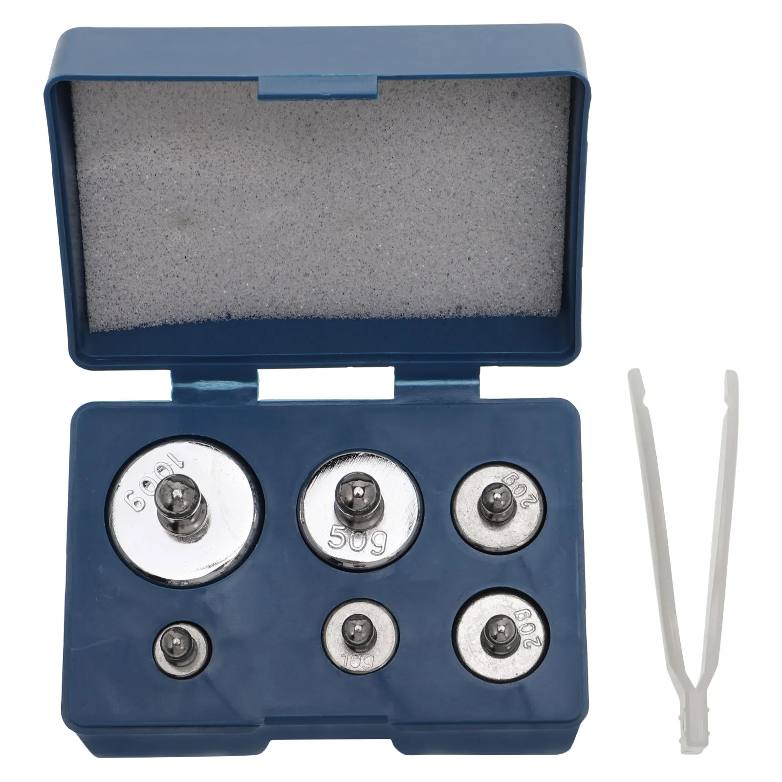 

Steel Calibration Weights Set 5g 10g 20g 50g 100g Lab Commercial Educational Use Non Rust Balance Scale Kit