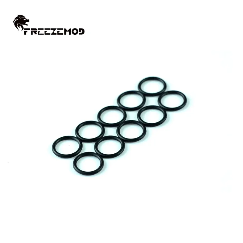 FREEZEMOD Watercooling Built-in Sealing Ring For OD14mm Hard Pipe Fitting, Spare Rubber Ring 10pcs/Pack,MFQ-L1719  / MFQ-L1919